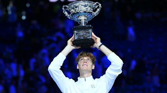 Victory for Jannik Sinner.