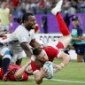 Wales overcome close call with Fiji to reach World Cup quarter-finals