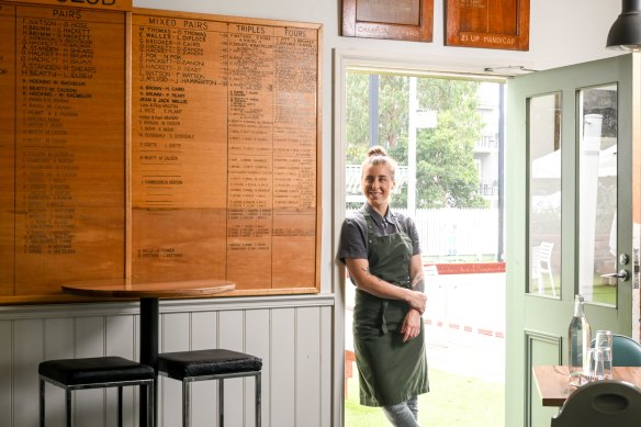 Chef Jo Barrett at Little Picket in Lorne.