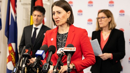 NSW  Premier Gladys Berejiklian. 