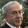Israeli Prime Minister Benjamin Netanyahu.