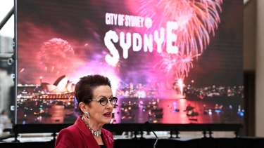 Sydney Lord Mayor Clover Moore announced the NYE program on Monday morning. 