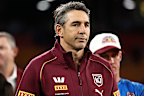 Billy Slater reacts after game three.
