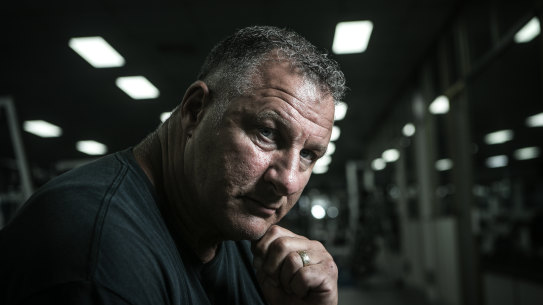 Phil Muscatt is a personal trainer who lives in chronic pain after being put on the elective surgery wait list for two years for neck and back surgery. His chronic pain is impacting every aspect of his life and he suffers debilitating pain in his right side.