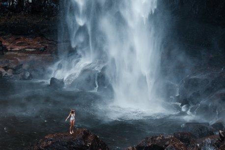 Sheer power: Minyon Falls in Nightcap National Park.