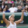 Serving notice: Barty ready to punch above her weight once again