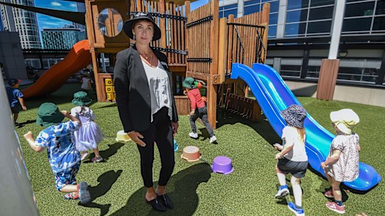 Angela Hunt, centre director of Sentia Early Learning.