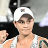 World No.1 Ash Barty carries the nation’s hopes on her shoulders.
