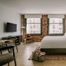 Some of the rooms at The Winfield have a loft-ish New York City feel.