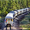 Scenic siding… Grand Canyon Railway.