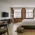 Some of the rooms at The Winfield have a loft-ish New York City feel.