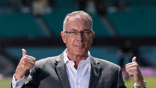 As you were, for Foxtel boss Patrick Delany.