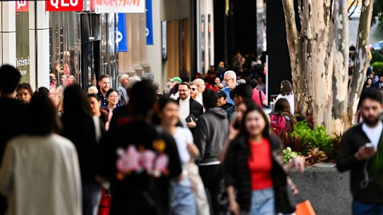 The kind of crowds I feel like I have to face every time I walk down Queen Street Mall. 