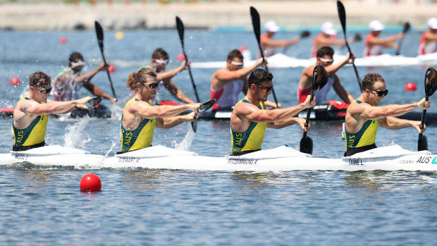 Australia’s hopes of best gold haul dwindle as K4 crews miss out on medals