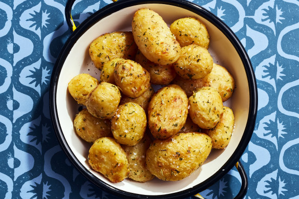 Keep your pantry stocked with canned potatoes to make these crispy spuds whenever a craving strikes.