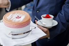 Soufflé is a house specialty of Le Grill.
