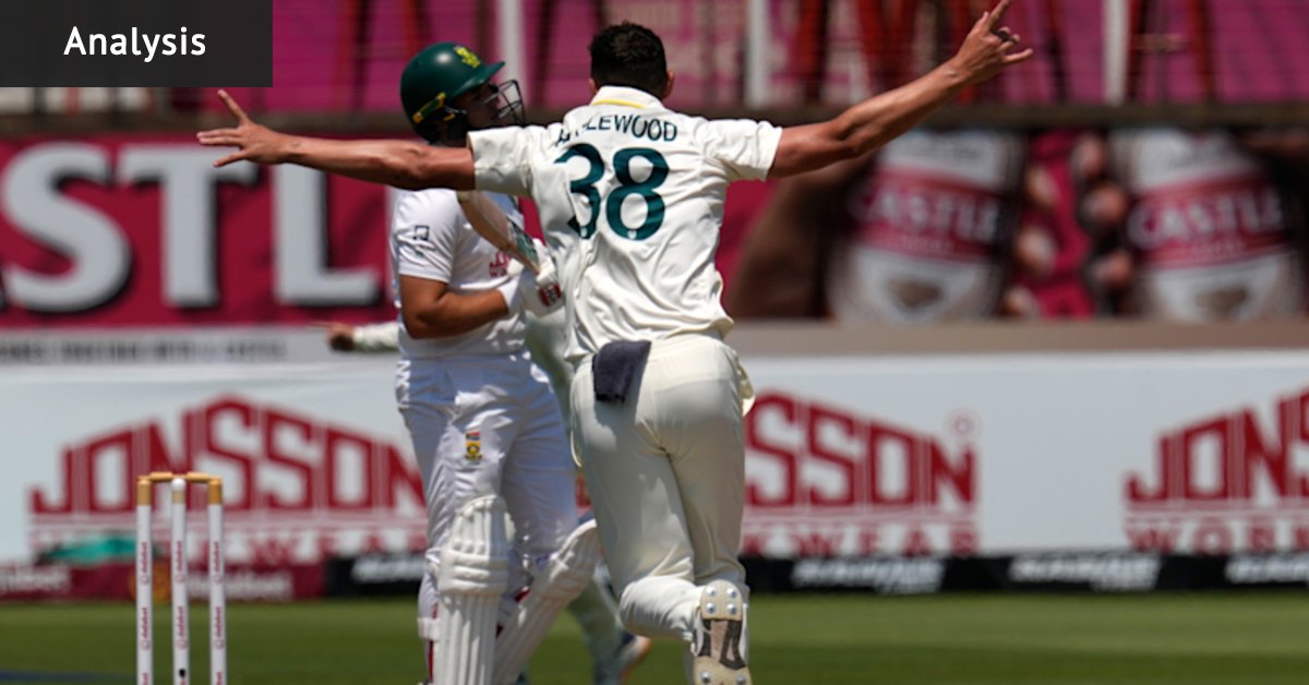 Australia barbecued South Africa in Durban. This team’s sunset may be glorious