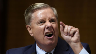 Senator Lindsey Graham urged Trump to "aim higher" and called the congresswomen's policies "disgusting". 