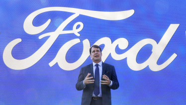 Ford CEO Jim Farley is splitting the iconic carmaker in two to better compete with Tesla.