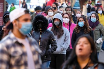 As many as three-quarters of all Americans have tested positive to COVID.
