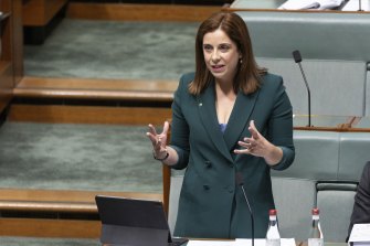 Minister for Aged Care and Sport Anika Wells.