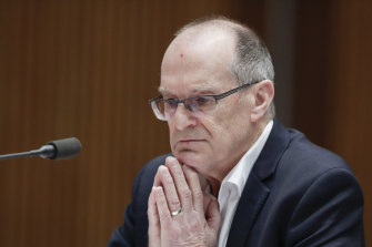 Phil Gaetjens, secretary of the Department of Prime Minister and Cabinet, says there was a 'broad' COVID-19 plan in place for aged care homes.