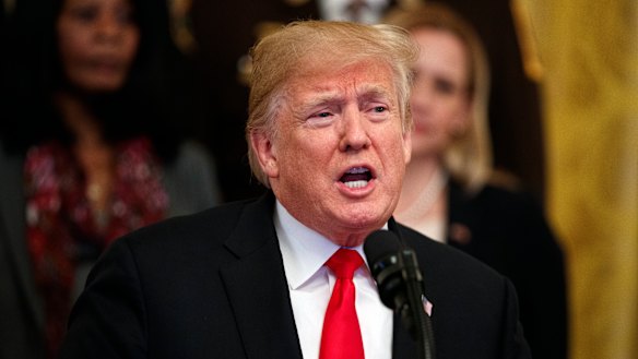 US President Donald Trump.