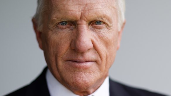 LIV Golf chief executive Greg Norman.
