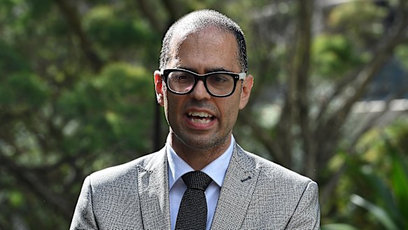 NSW shadow treasurer Daniel Mookhey says the harbour tunnel project is “laughably behind schedule”.