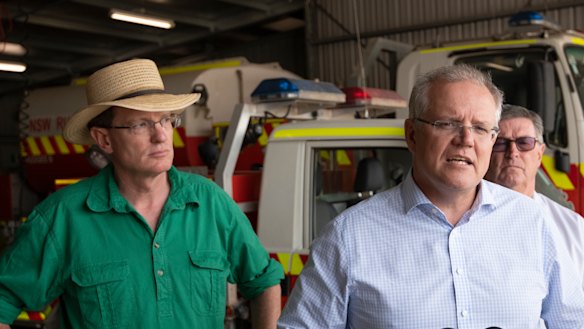 Nationals frontbencher Andrew Gee (left), pictured with Prime Minister Scott Morrison, has warned of deficiencies and dangers in the government's university funding overhaul. 