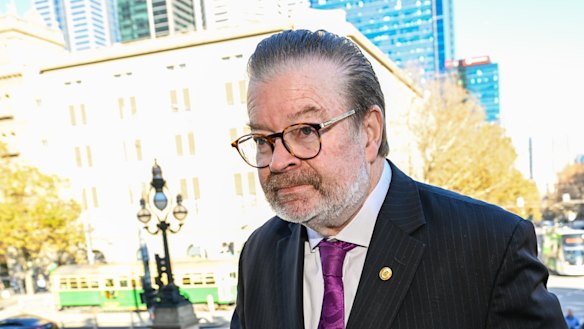 Right-wing Victorian MP Bernie Finn.