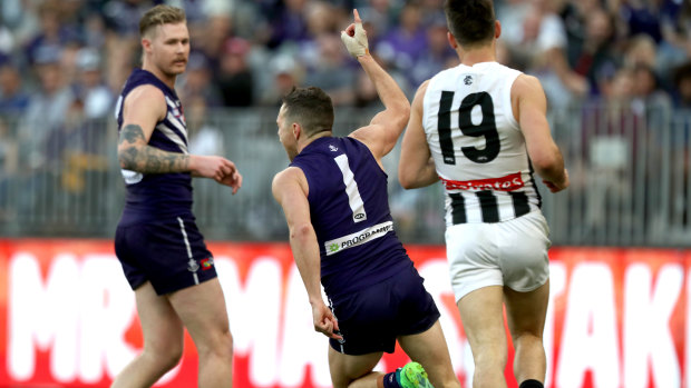 Hayden Ballantyne fired a little late for Fremantle while Cam McCarthy continued to struggle.