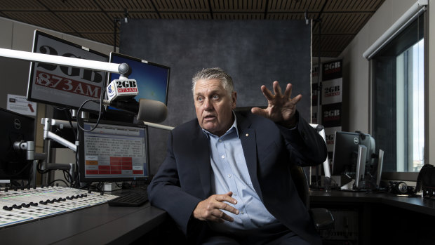 Ray Hadley has maintained his winning streak in survey five despite a drop of 4.2 percentage points.