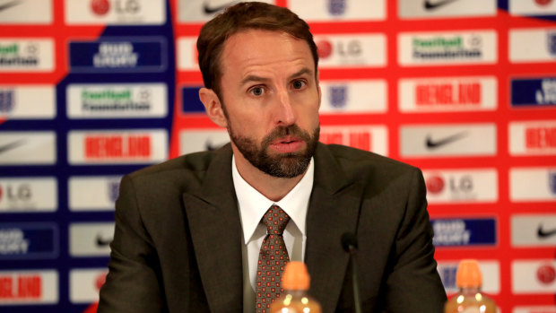 Long-term: Gareth Southgate has had his England contract extended through the 2022 World Cup.