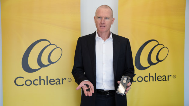 Cochlear CEO Dig Howitt said operations were being postponed in Chinese hospitals, denting its profits. 

