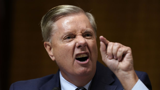 Senator Lindsey Graham's angry defence of Brett Kavanaugh enhanced his popularity in his native South Carolina.