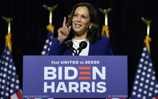 Kamala Harris went on the attack against the Trump administration's handling of the coronavirus and the economy.