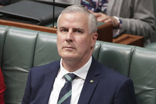 Michael McCormack took over as Nationals leader from Barnaby Joyce.