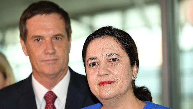 Annastacia Palaszczuk and Anthony Lynham say power bills will fall by around $70 thanks to the new investment.