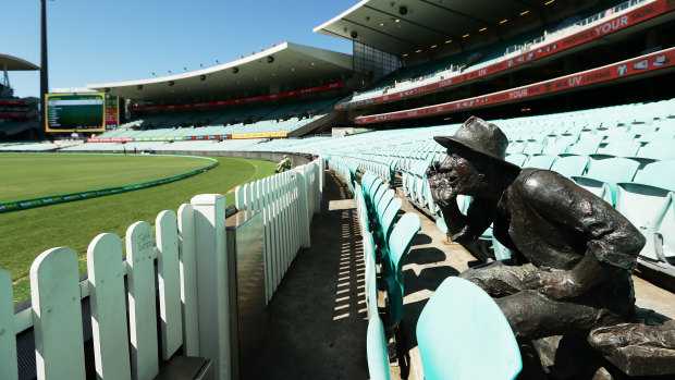 An angry fan has written to the SCG demanding the Yabba statue be removed ... because he was a heckler.