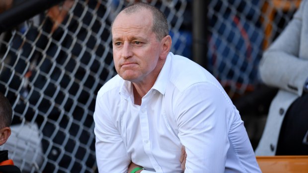 Tigers coach Michael Maguire is under pressure to save his job.