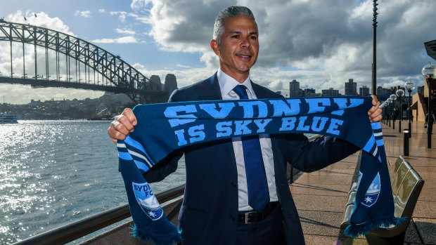 New direction: Incoming head coach Steve Corica is delighted that Alex Brosque is returning.