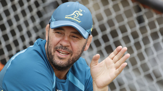 Preparation: Michael Cheika has decided to keep the Wallabies in Japan for an extra week after their final Bledisloe Cup match.