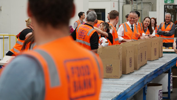 The Food Bank program will expand in schools as a result of the Queensland budget.