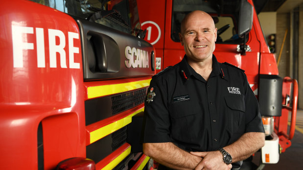 Dan Stephens is now in charge of the Metropolitan Fire Brigade.