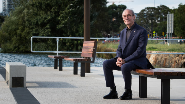 Professor Ken Maher, who is helping guide the design of the West Basin precinct.