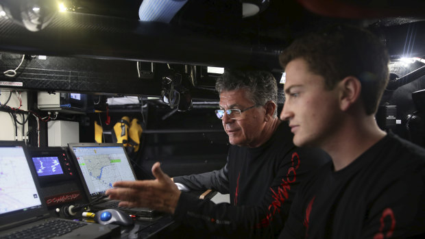 Skipper Jim Cooney and son James say their crew is missing out on vital prep days ahead of the famous race as a result of the bushfires. 