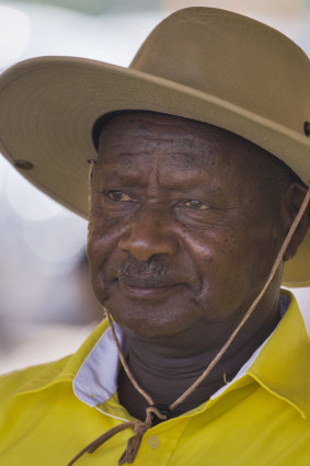 Uganda's long-time President Yoweri Museveni won re-election.