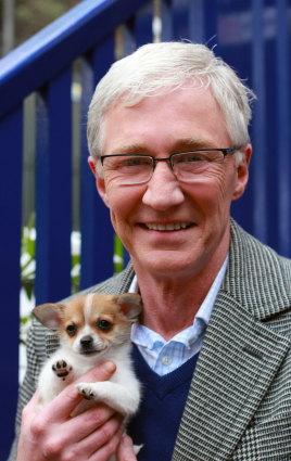 Paul O’Grady on the television show For the Love of Dogs.