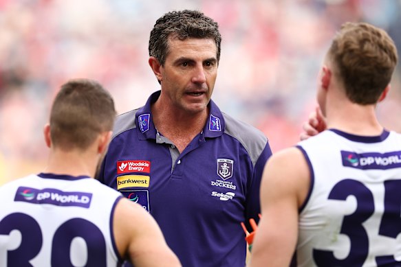 Dockers assistant Jaymie Graham is a candidate for the Essendon job.